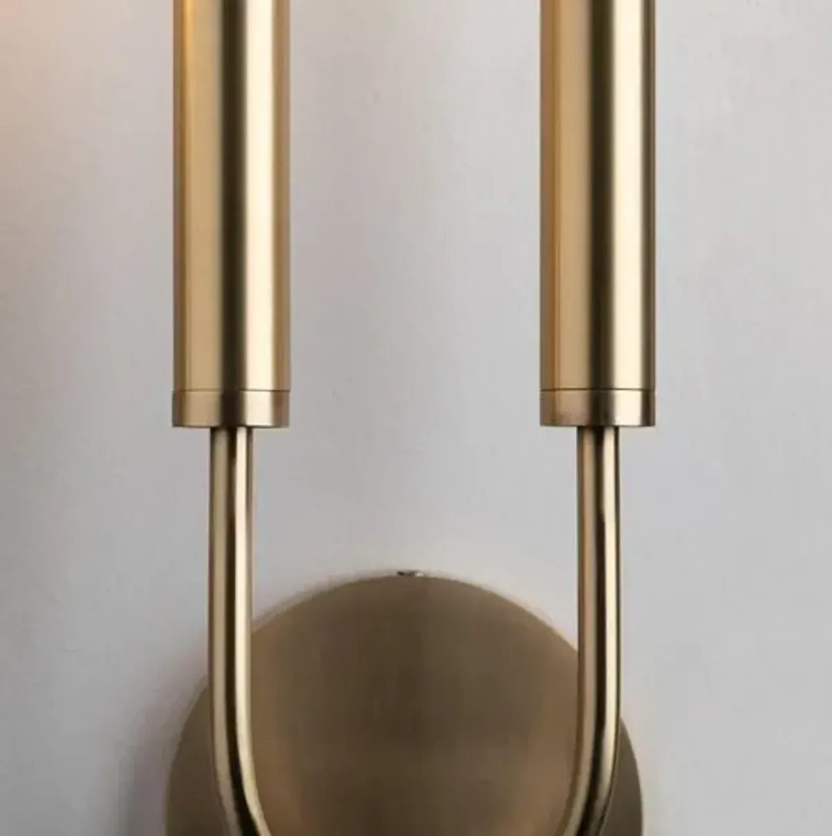 Lyra 15.75" 2-Light Wall Sconce - Aged Brass - Gold