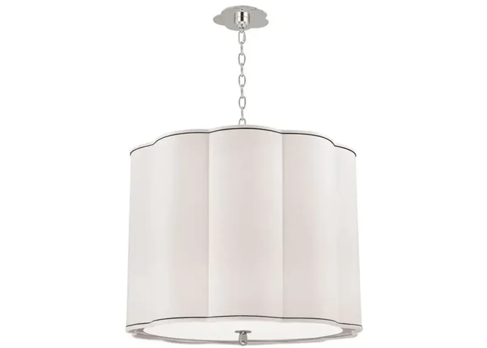 Tristian 22" Chandelier - Silver