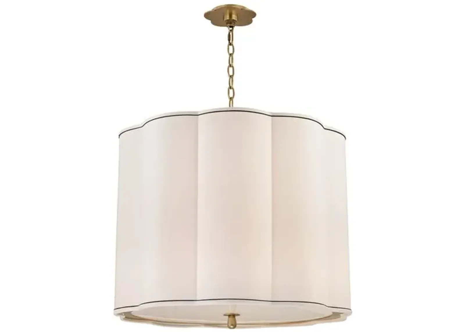 Tristian 22" Chandelier - Gold