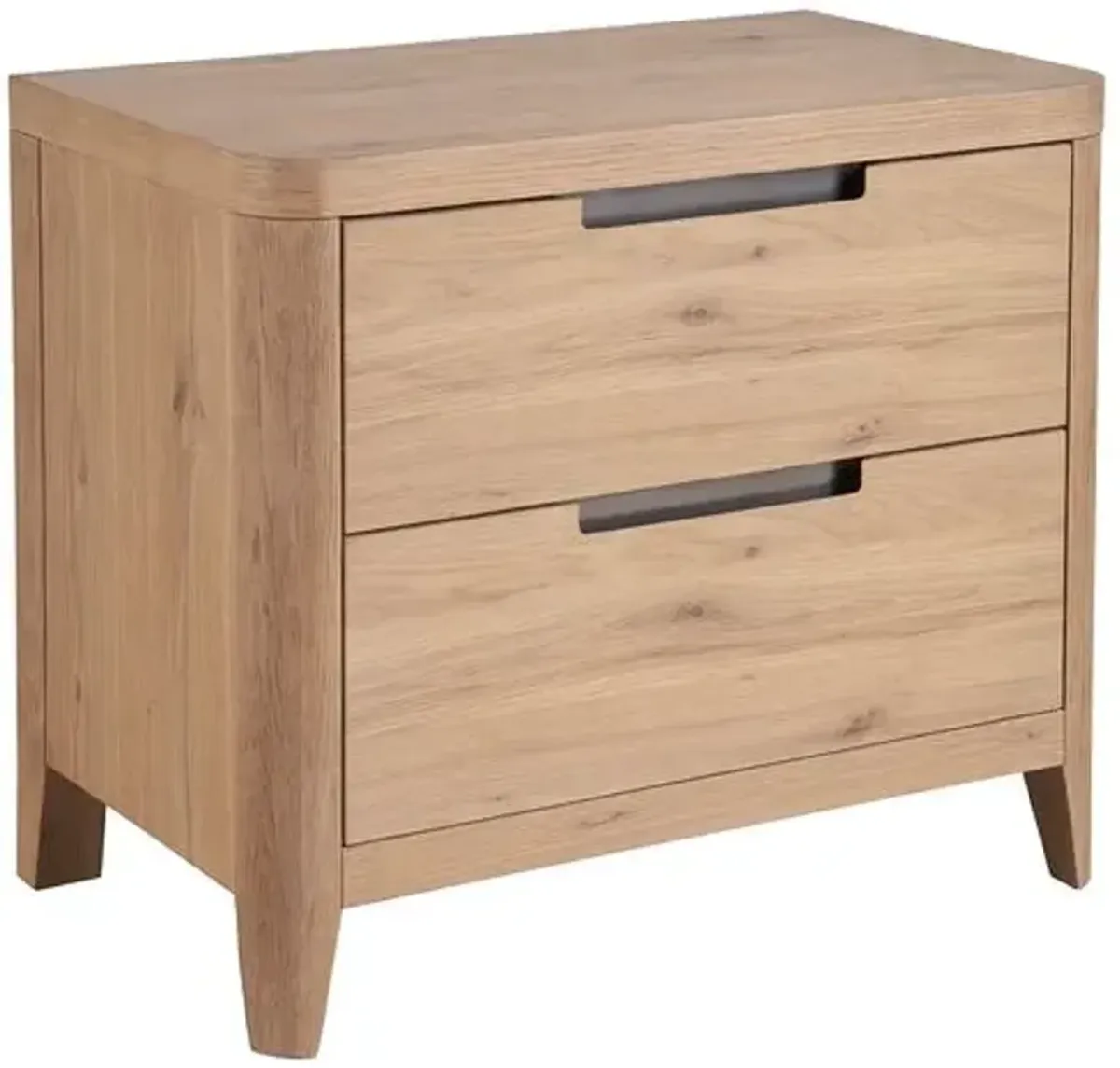 Wrenley 2-Drawer Nightstand - Organic Natural Oak