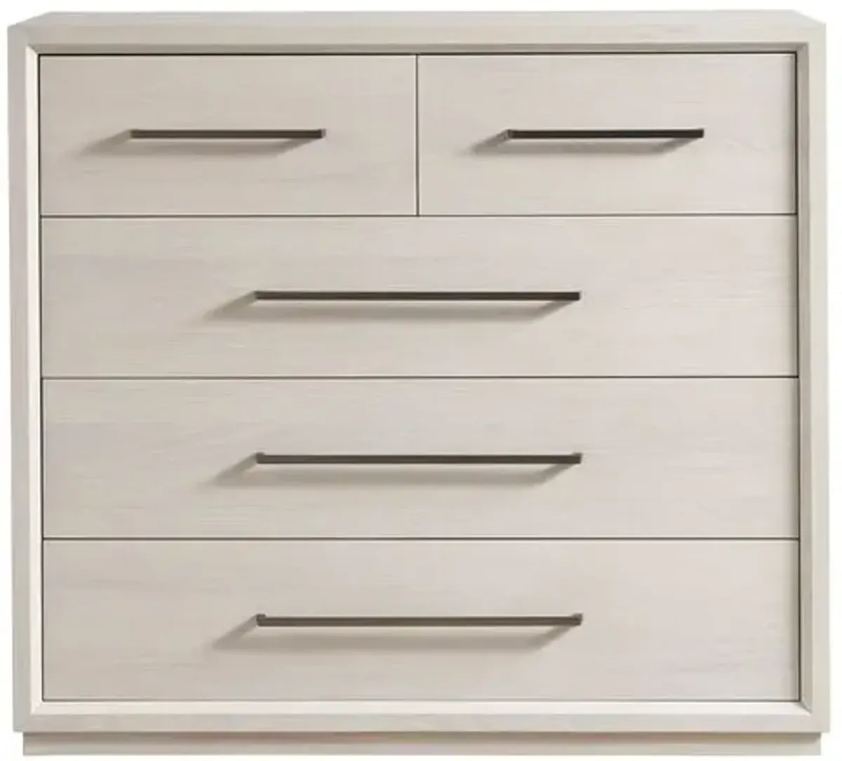 Trixie 5-Drawer Chest - White Oak