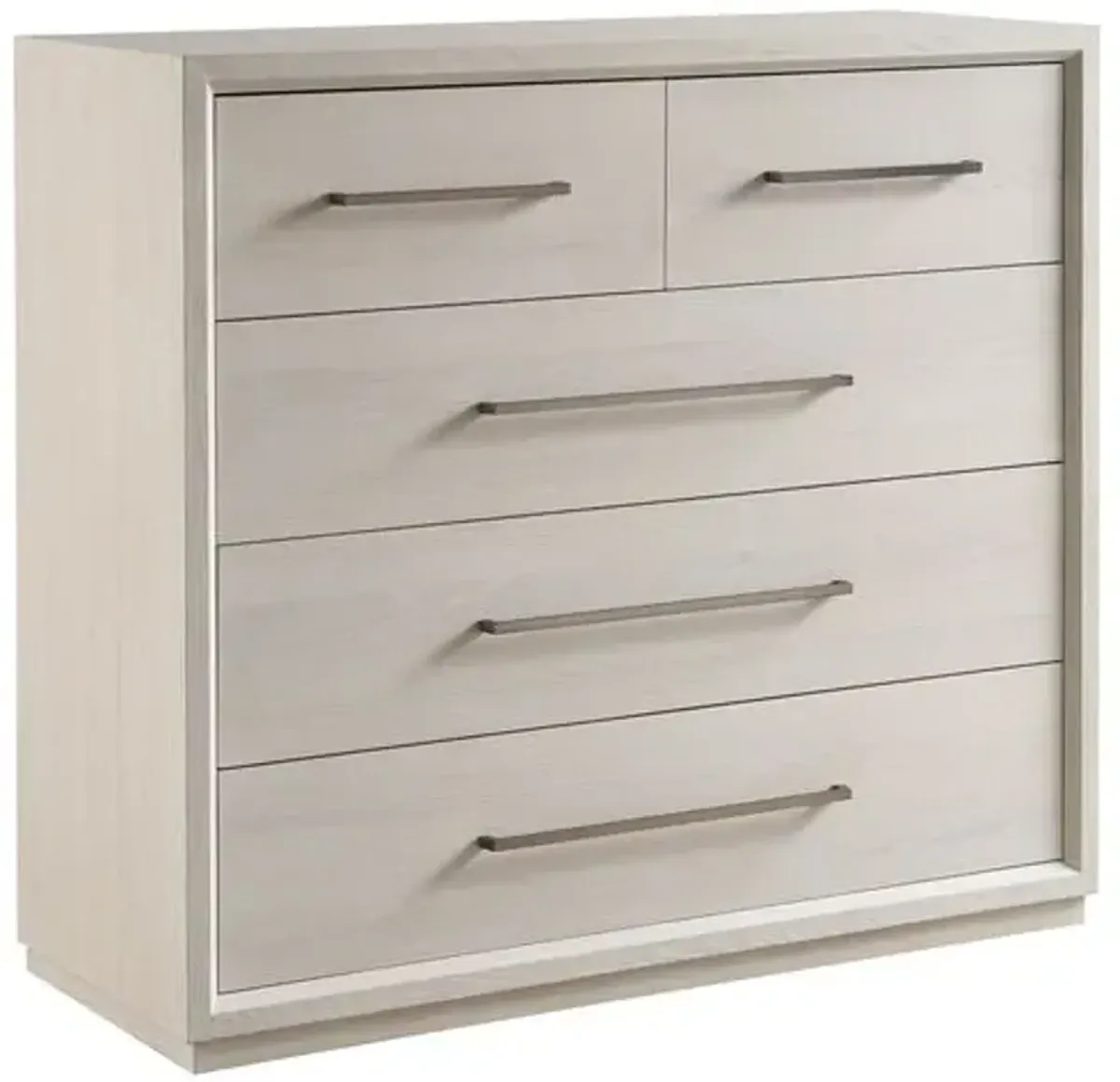 Trixie 5-Drawer Chest - White Oak