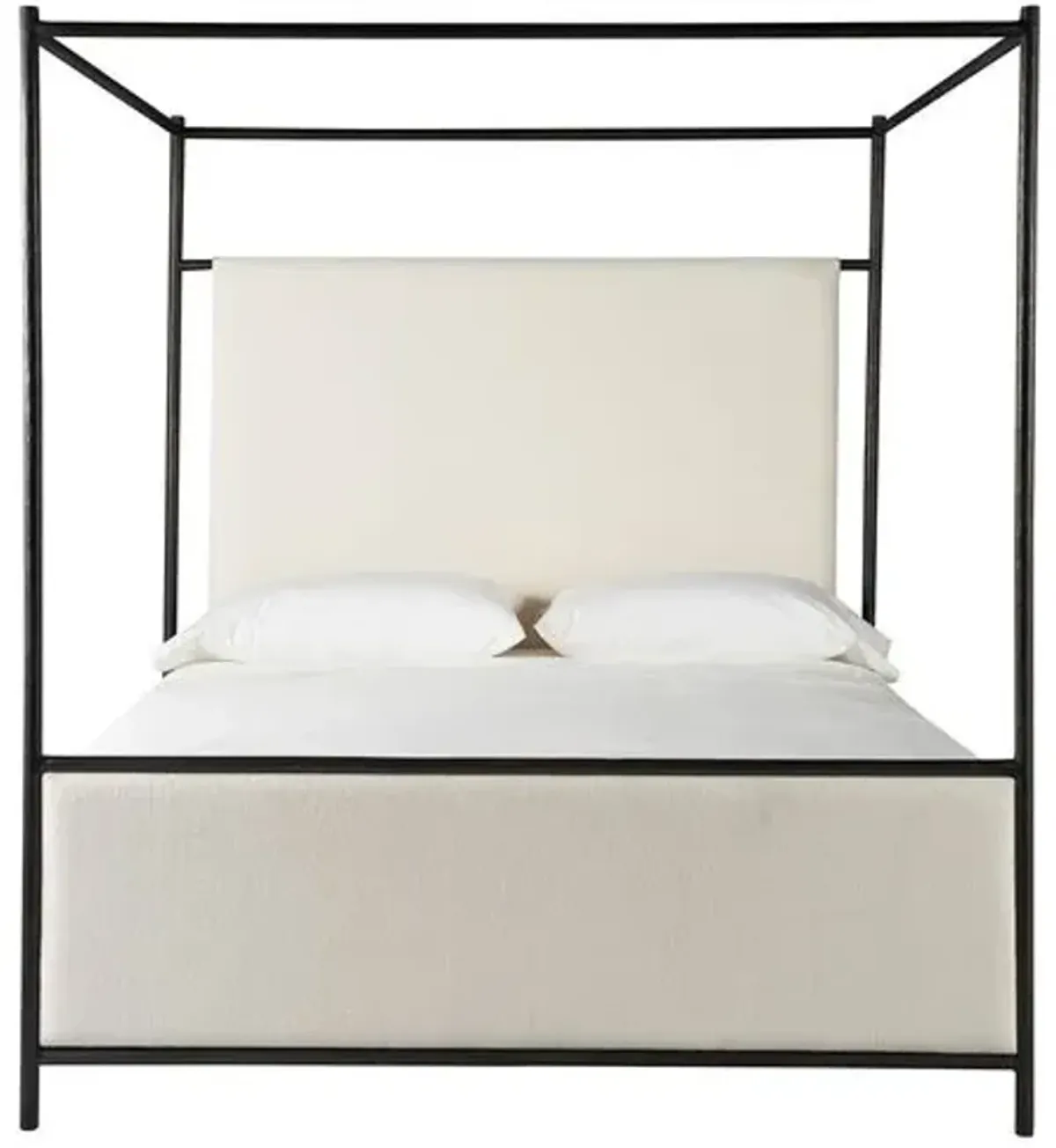 Terra Canopy Bed - Bronze/Ivory - Gold