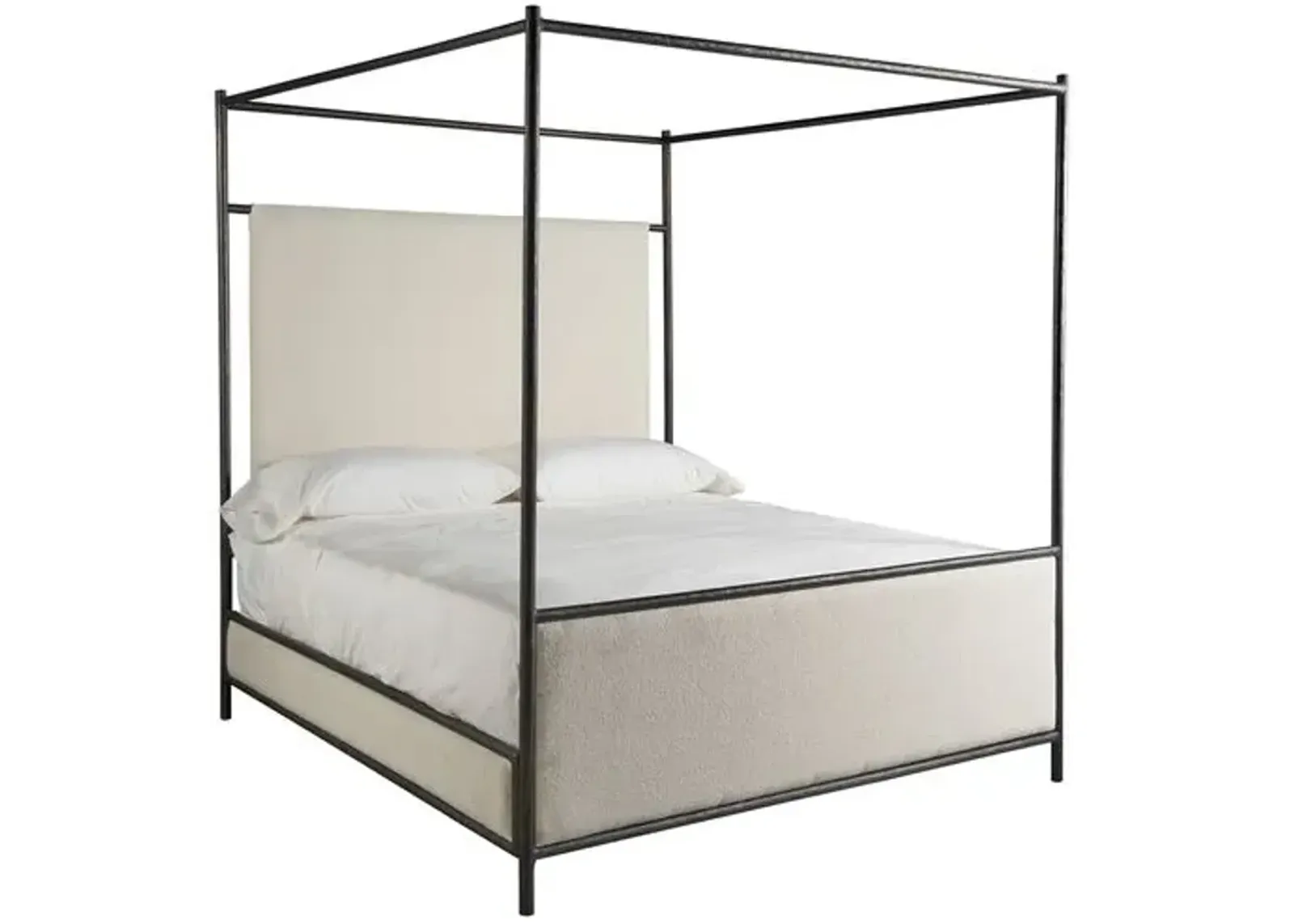 Terra Canopy Bed - Bronze/Ivory - Gold