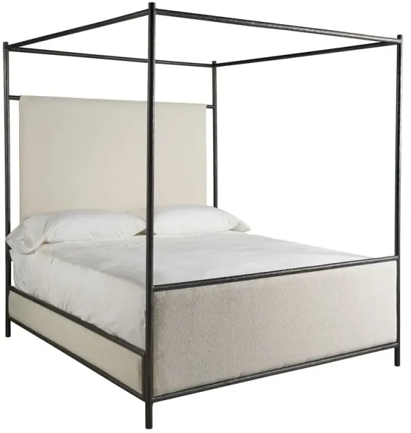 Terra Canopy Bed, Bronze/Ivory