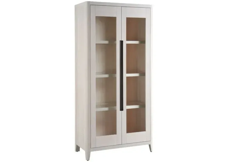 Zella Display Cabinet - Brown