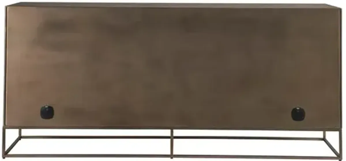 Lynn Credenza - Aged Brass - Gold