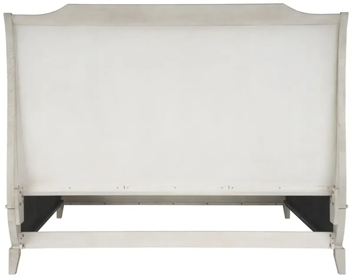 Kyna Panel Sleigh Bed, Rolling Fog