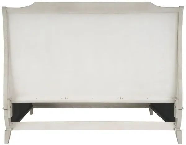 Kyna Panel Sleigh Bed, Rolling Fog