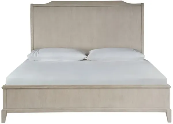 Kyna Panel Sleigh Bed, Rolling Fog