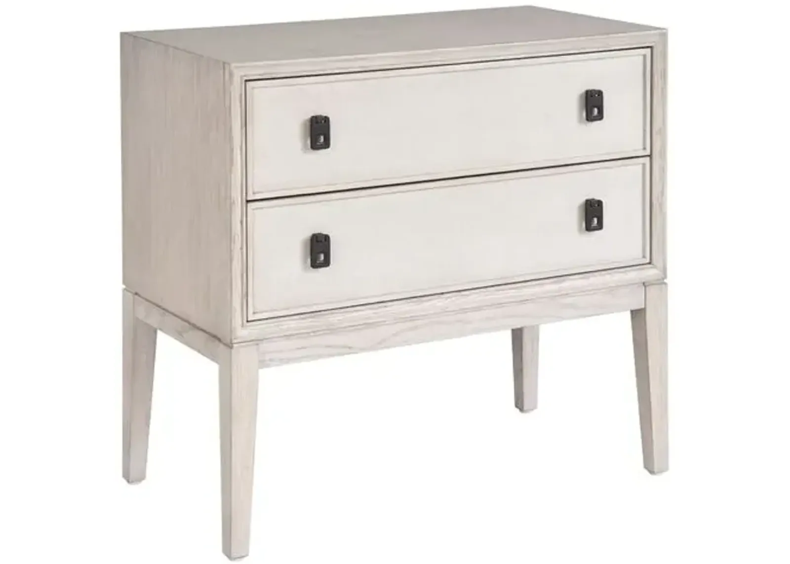 Kieran 2-Drawer Nightstand - Rolling Fog