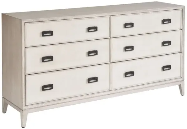 Kieran 6-Drawer Dresser, Rolling Fog