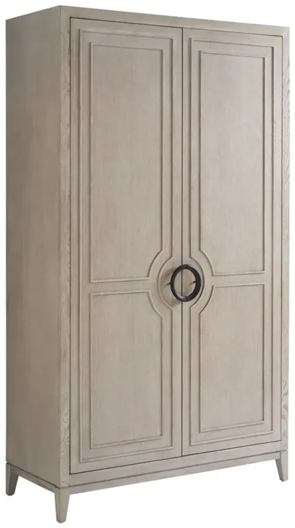 Kyna Tall Wardrobe, Rolling Fog