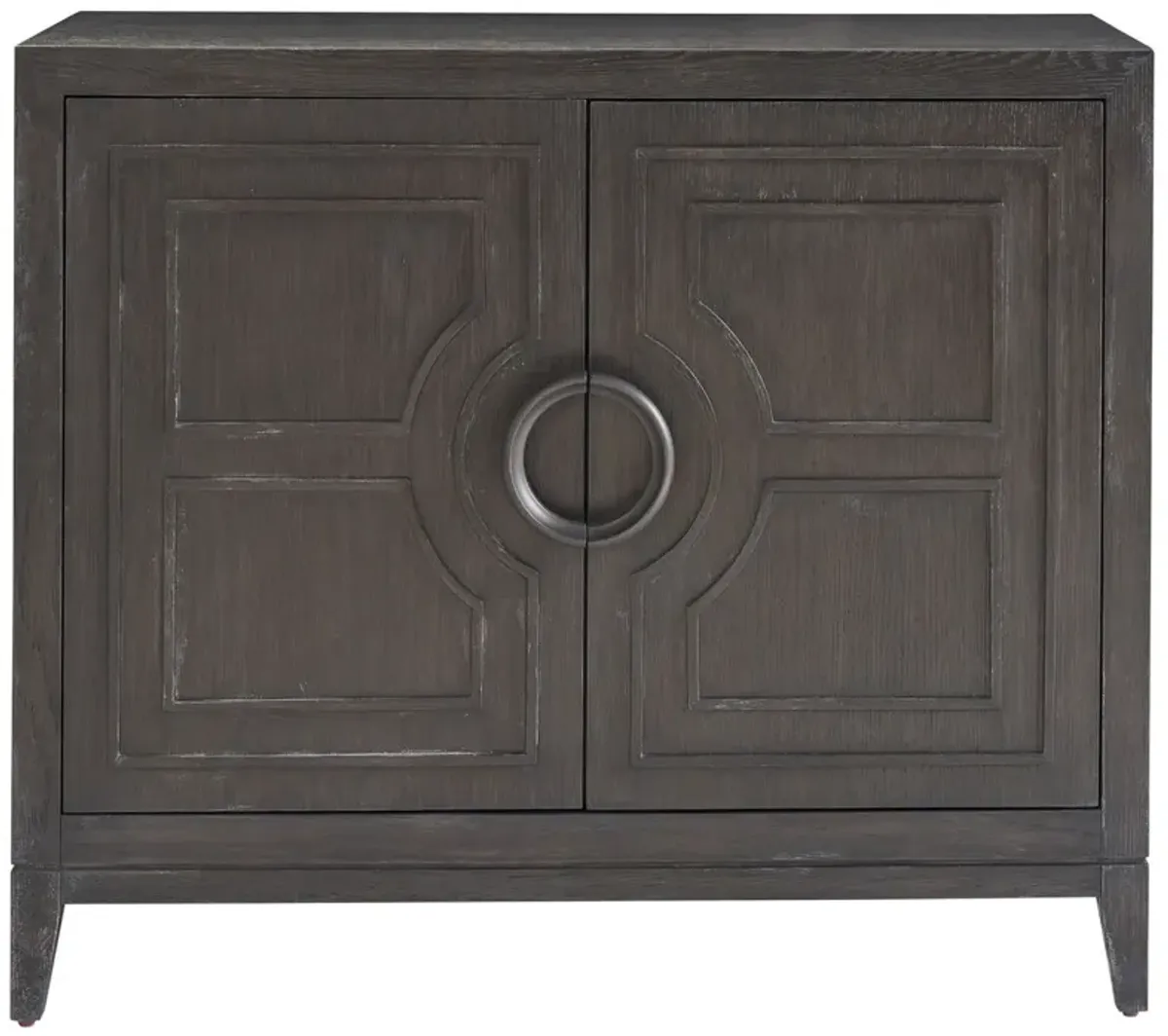 Kyna Two Door Accent Chest - Ravenwood - Black