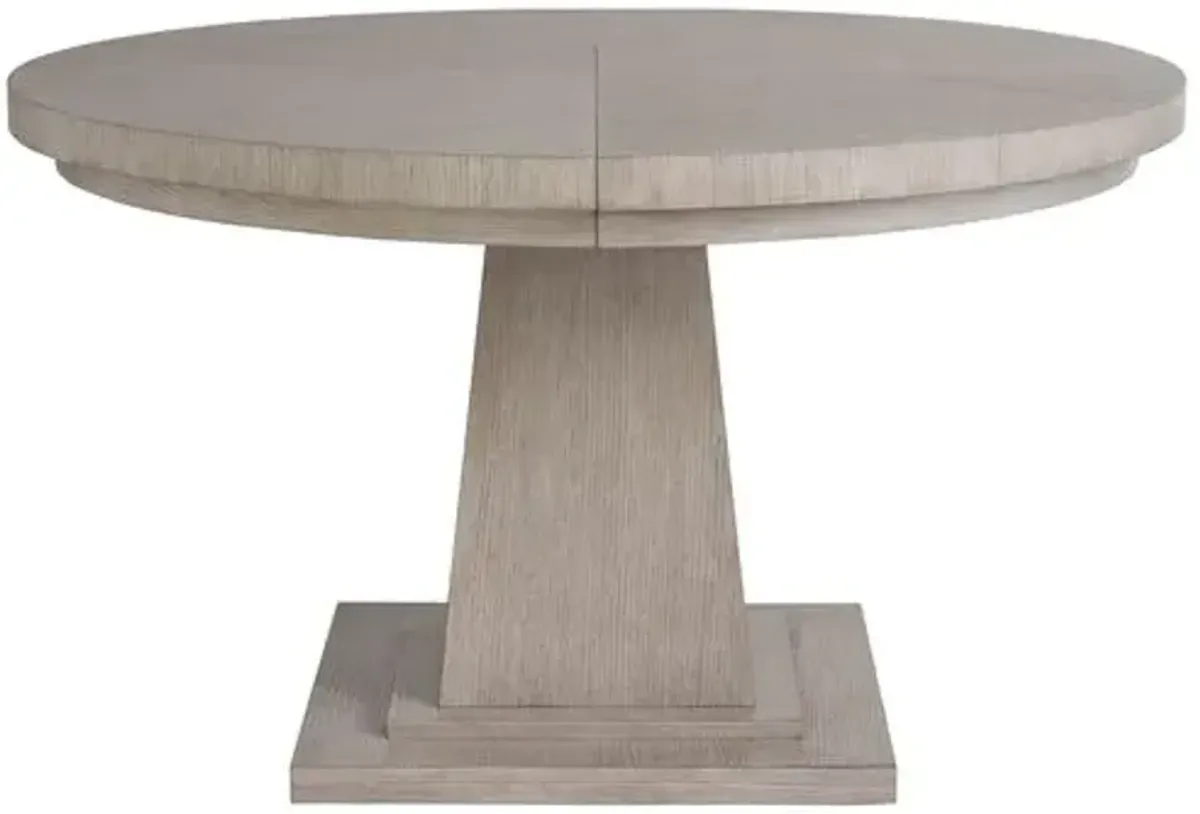 Kyna Round/Oval Extension Dining Table - Rolling Fog