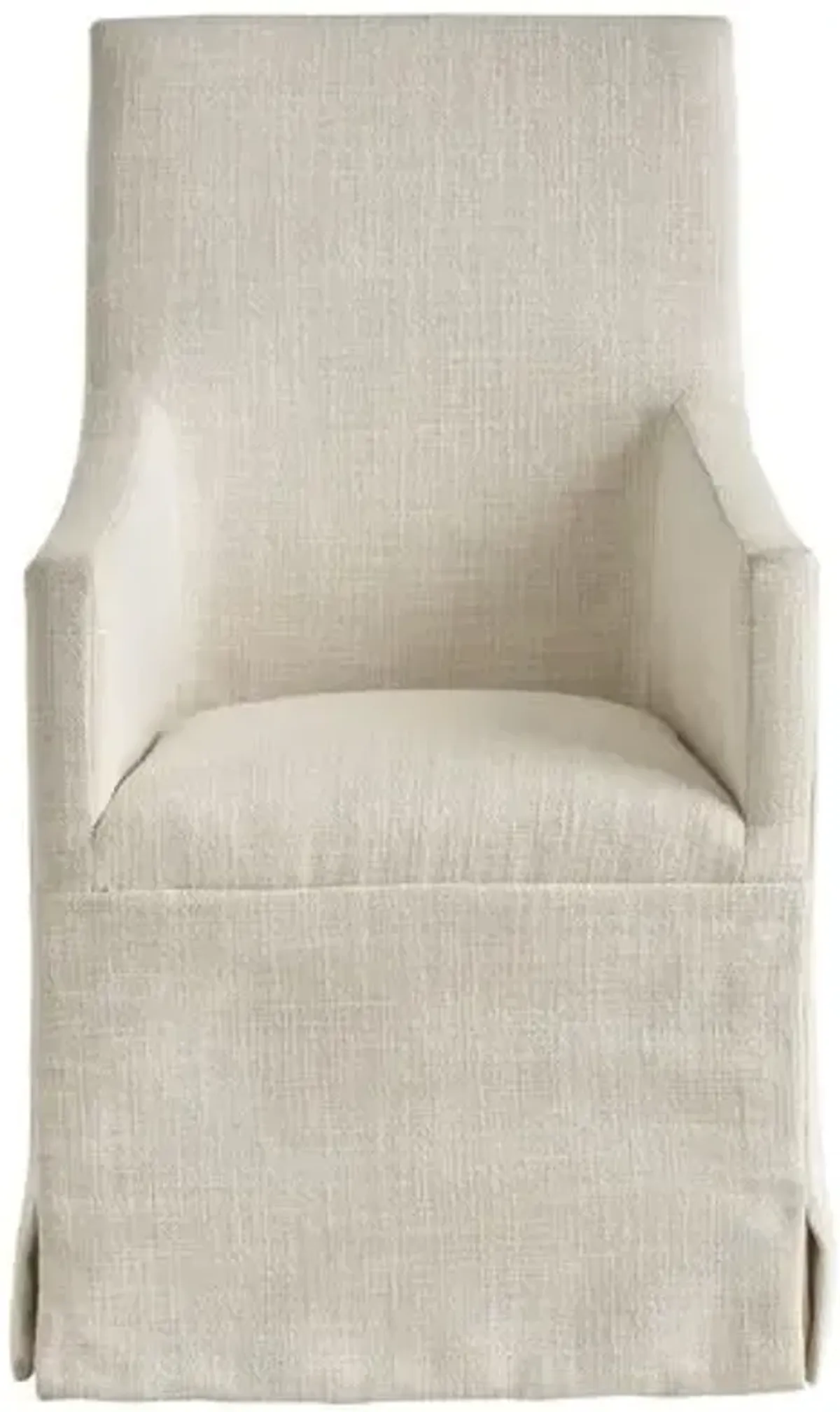 Kyna Slip Cover Dining Chair - Asbury Oyster - Ivory