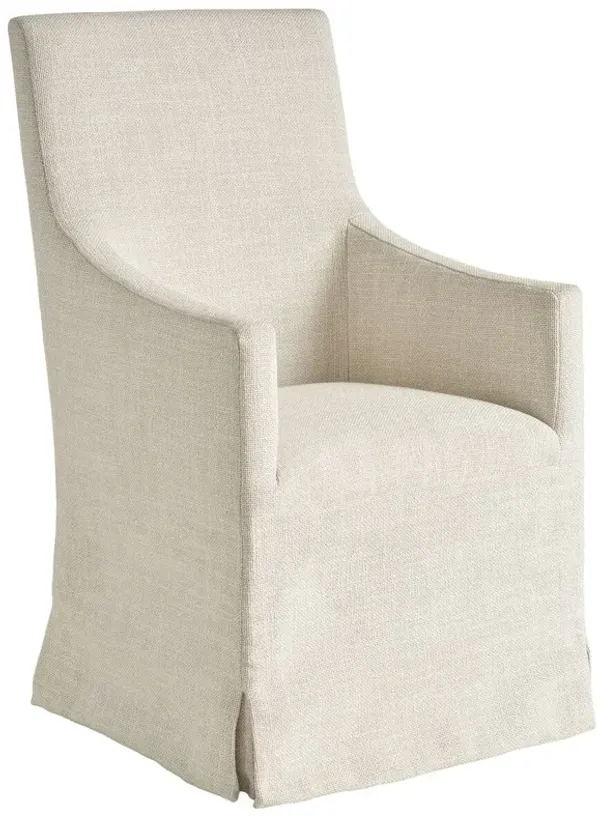Kyna Slip Cover Dining Chair, Asbury Oyster