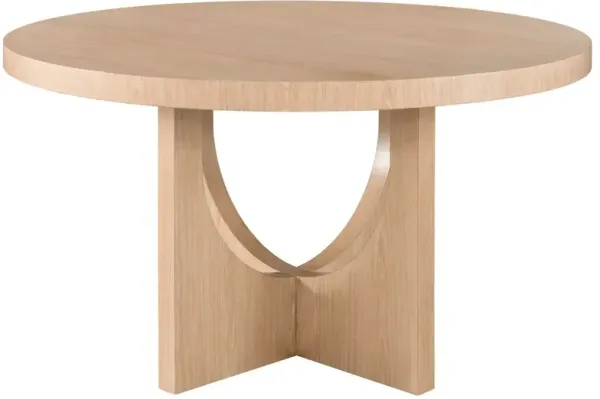 Cassie Round Dining Table, Tech Oak