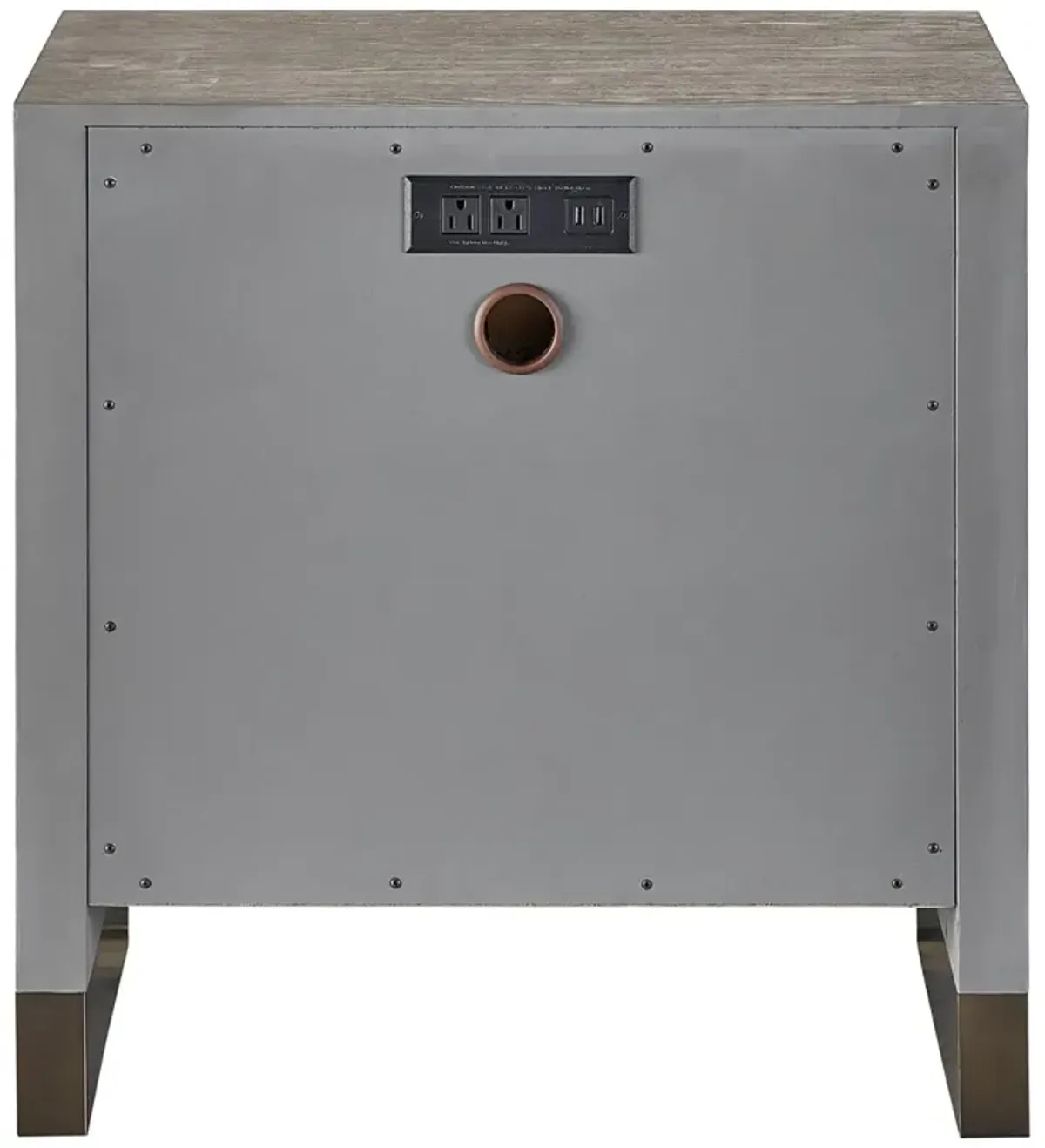 Bowen Nightstand, Weathered Oak
