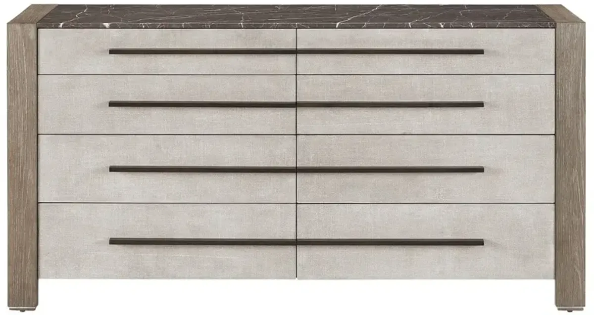 Bowen 8-Drawer Dresser, Weathered Oak