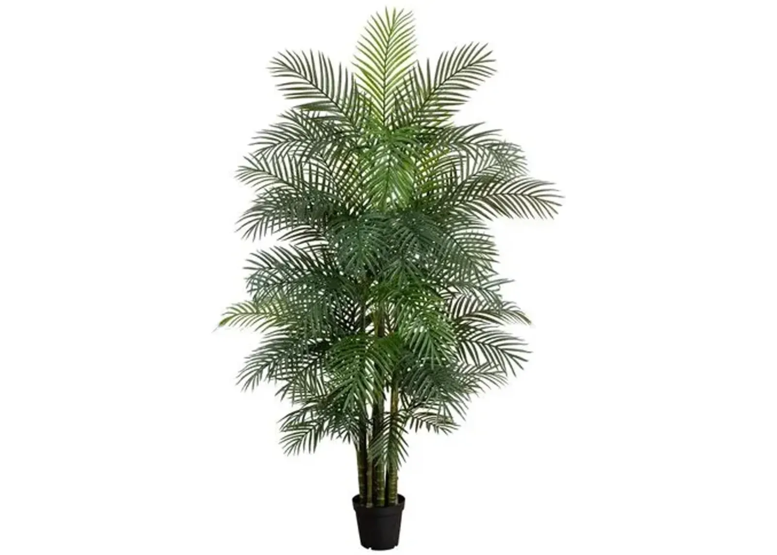 8ft. UV Resistant Artificial Areca Palm Tree - Green