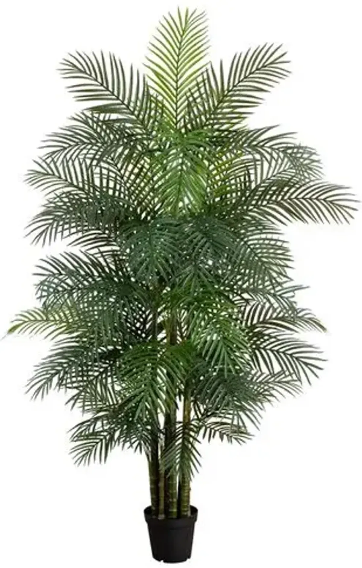 8ft. UV Resistant Artificial Areca Palm Tree - Green