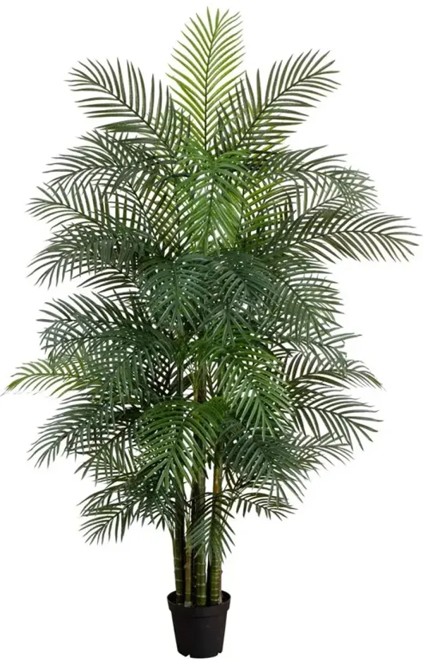 8ft. UV Resistant Artificial Areca Palm Tree