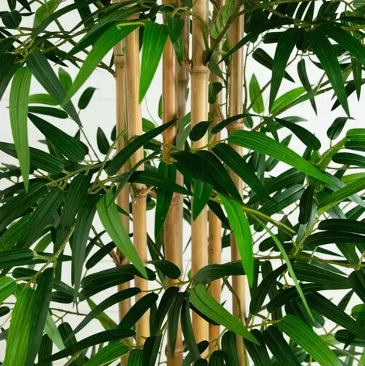 10ft. Artificial Bamboo Tree with Real Bamboo Trunks - Green