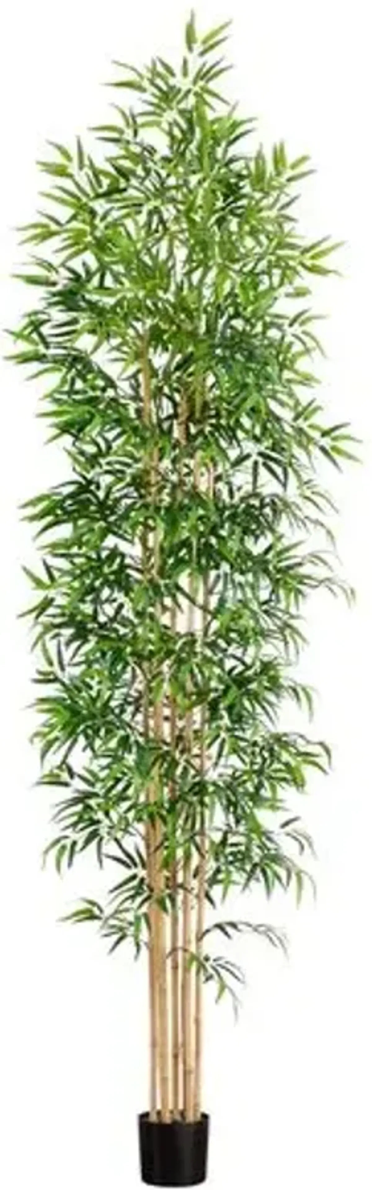 10ft. Artificial Bamboo Tree with Real Bamboo Trunks - Green