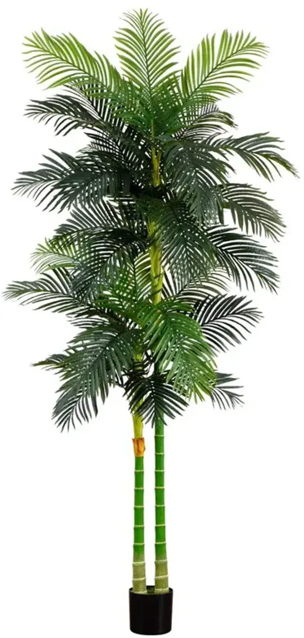 9ft. Artificial Double Golden Cane Palm Tree