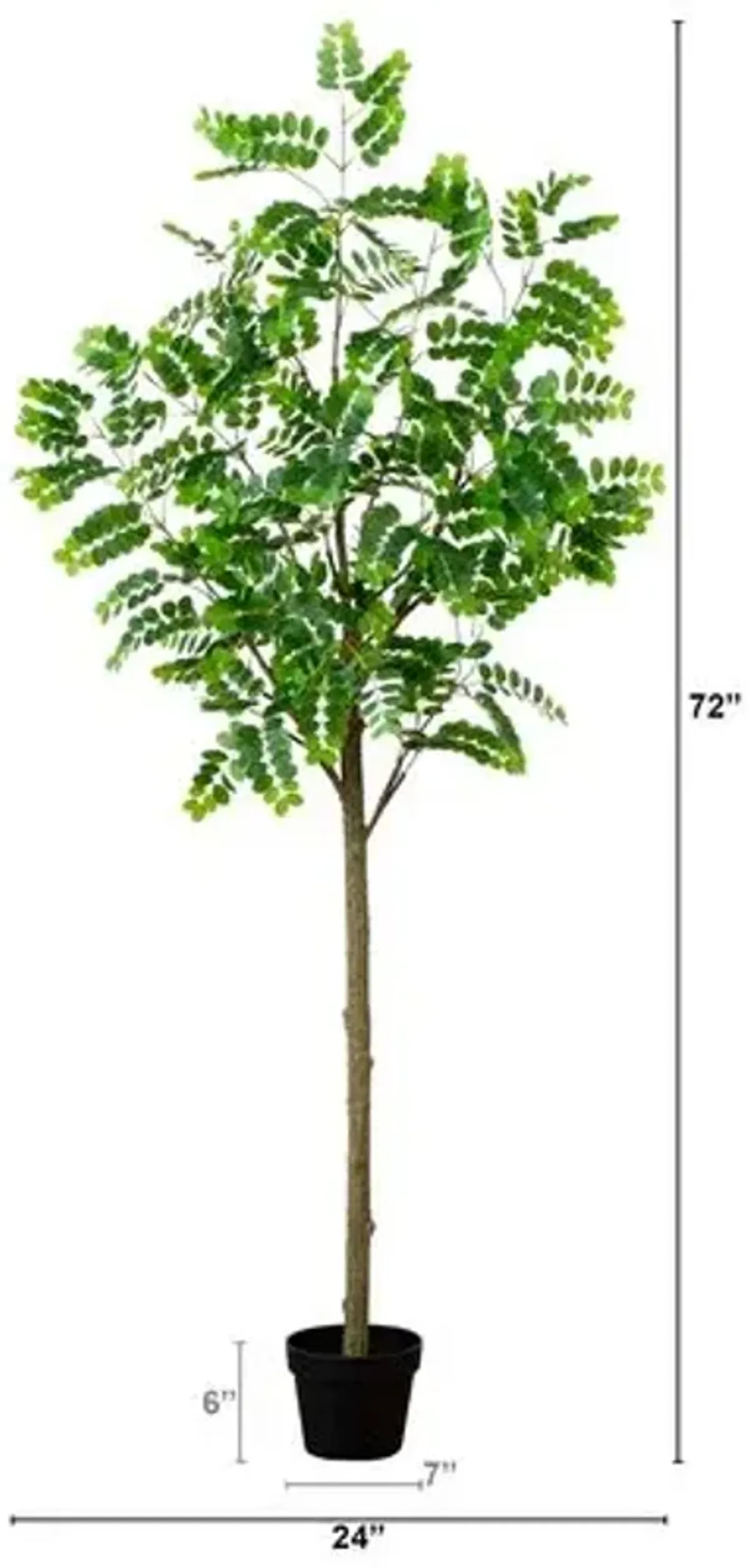 6ft. Artificial Greco Citrus Tree with Real Touch Leaves - Green