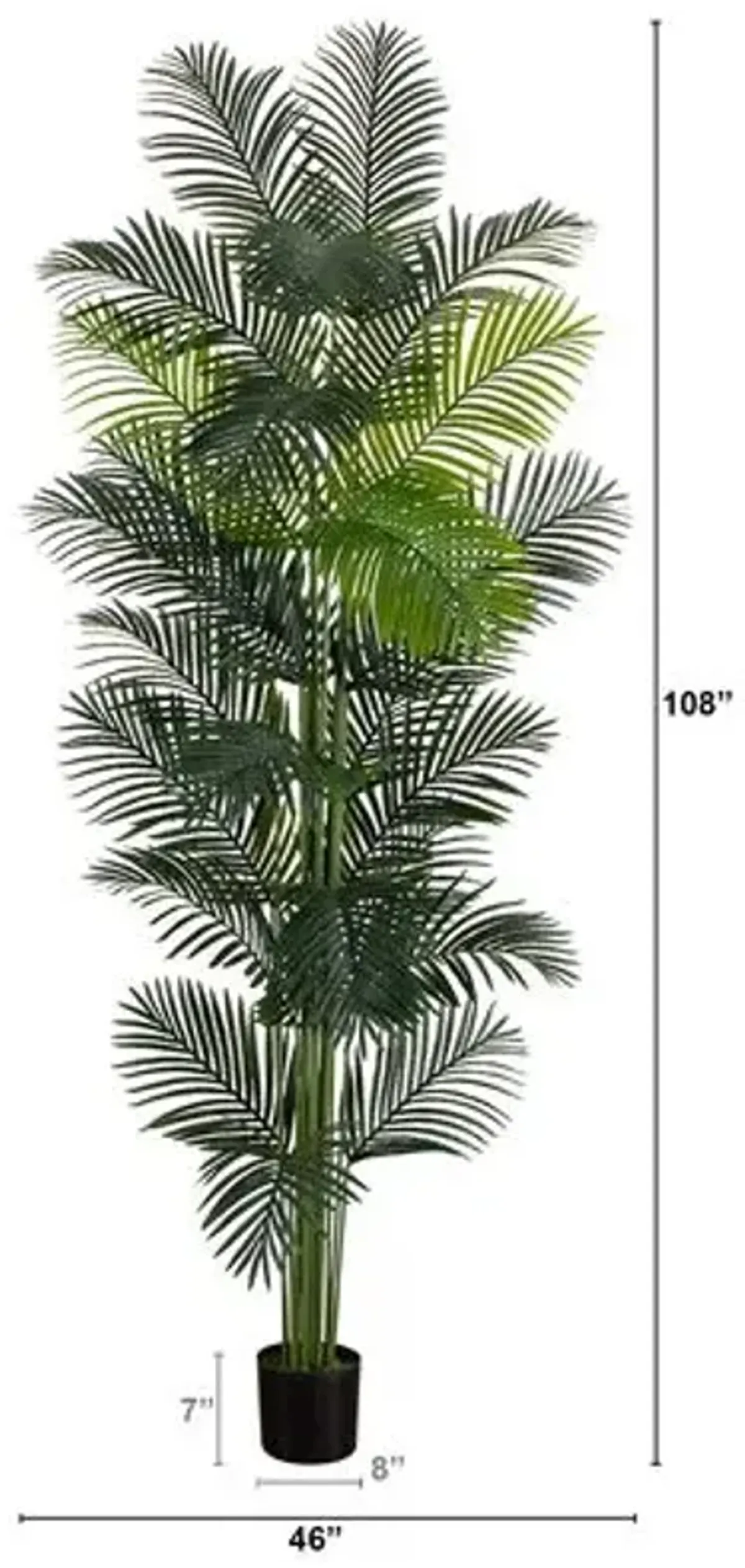 9ft. Artificial Paradise Palm Tree - Green