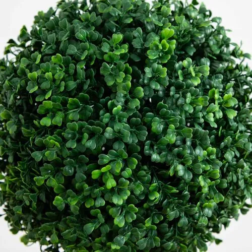 4ft. Artificial Triple Ball Boxwood Topiary Tree - Indoor/Outdoor - Green