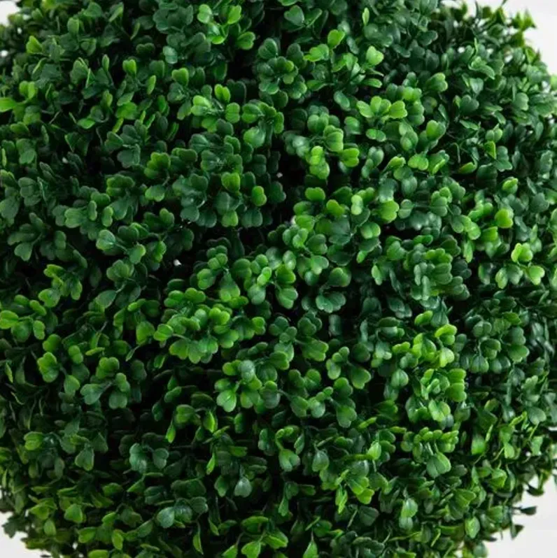 5ft. Artificial Triple Ball Boxwood Topiary Tree - Green