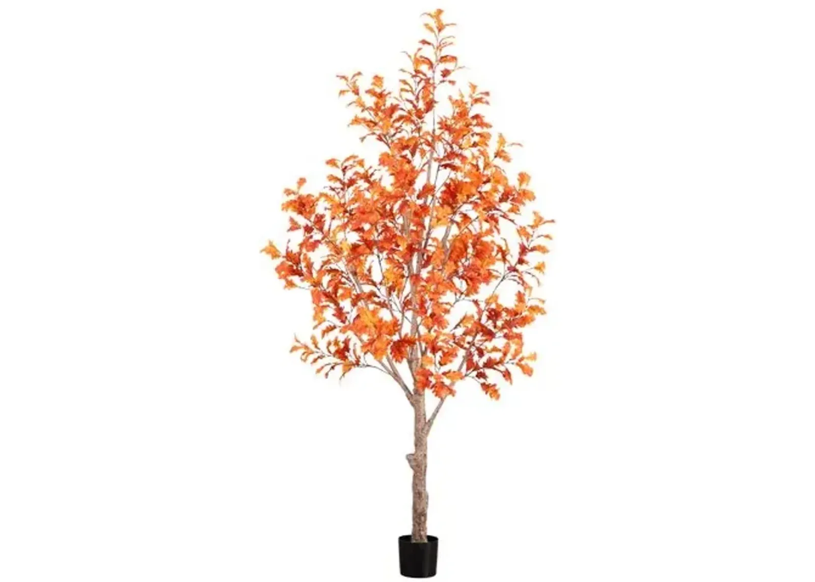 9ft. Autumn Oak Artificial Fall Tree - Orange