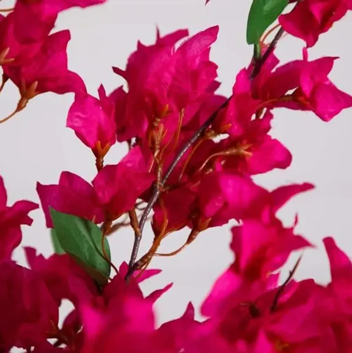 31in. Artificial Bougainvillea Arrangement in Vase - Pink