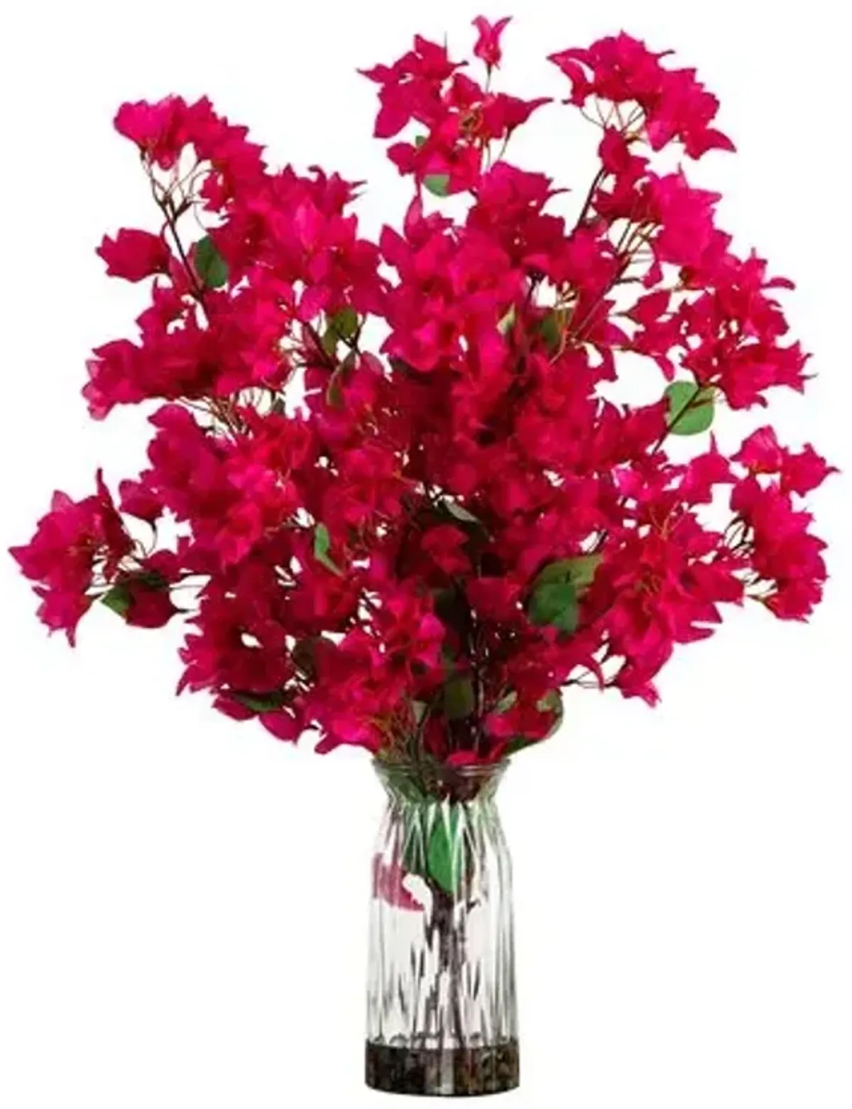 31in. Artificial Bougainvillea Arrangement in Vase - Pink