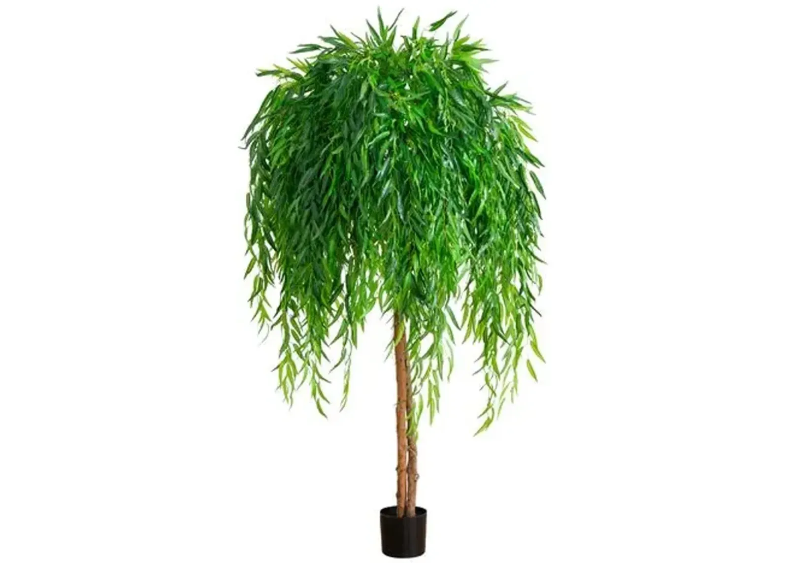 6ft. Willow Artificial Tree - Real Touch - Green