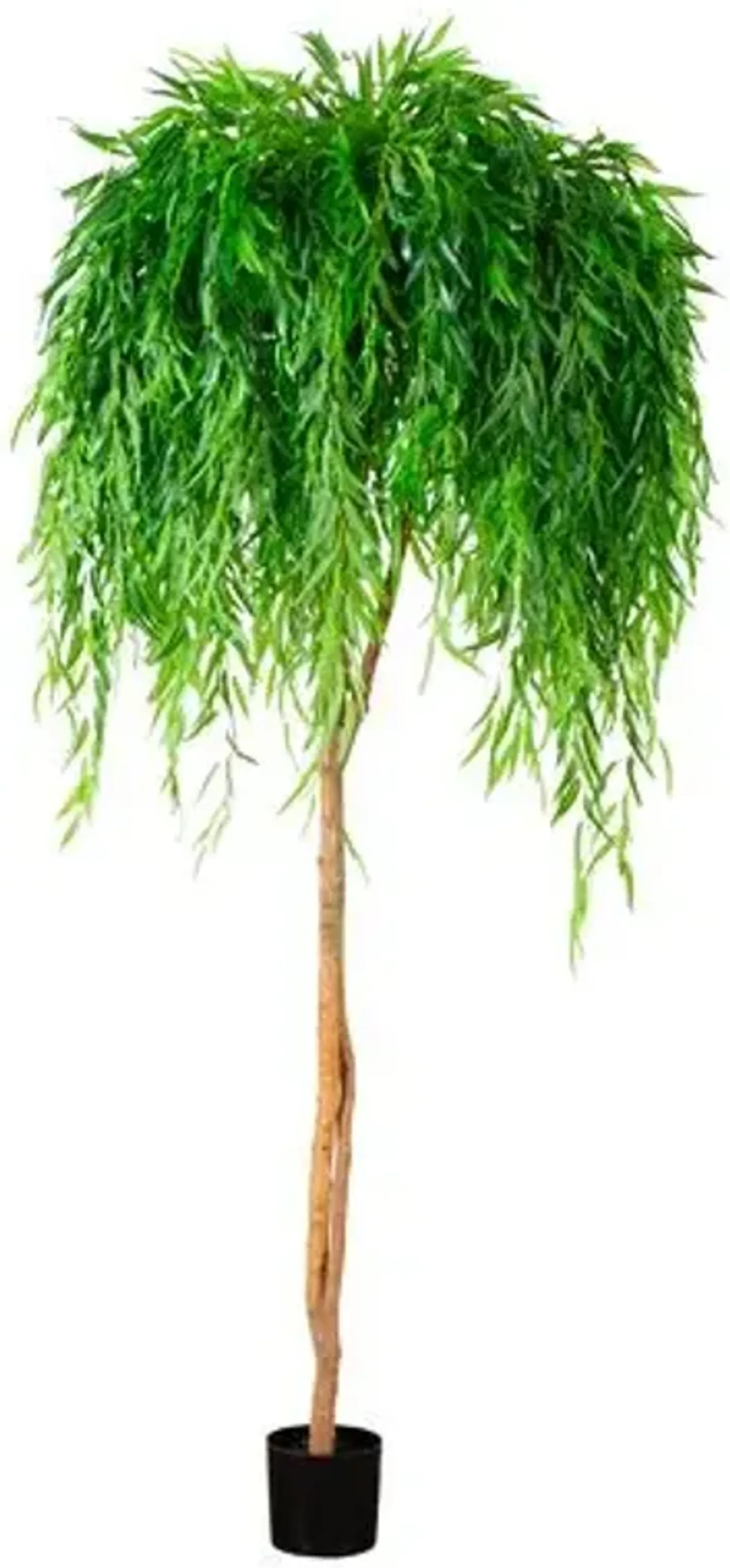 8ft. Willow Artificial Tree - Real Touch - Green