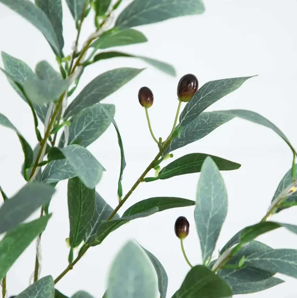6ft. Lighted Artificial Fruiting Olive Tree