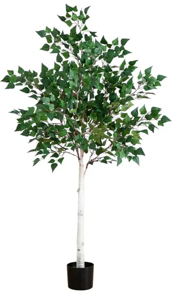 5ft. Lighted Artificial Birch Tree