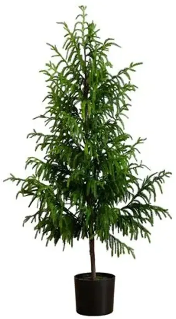 5ft. Artificial Norfolk Pine Tree - Green