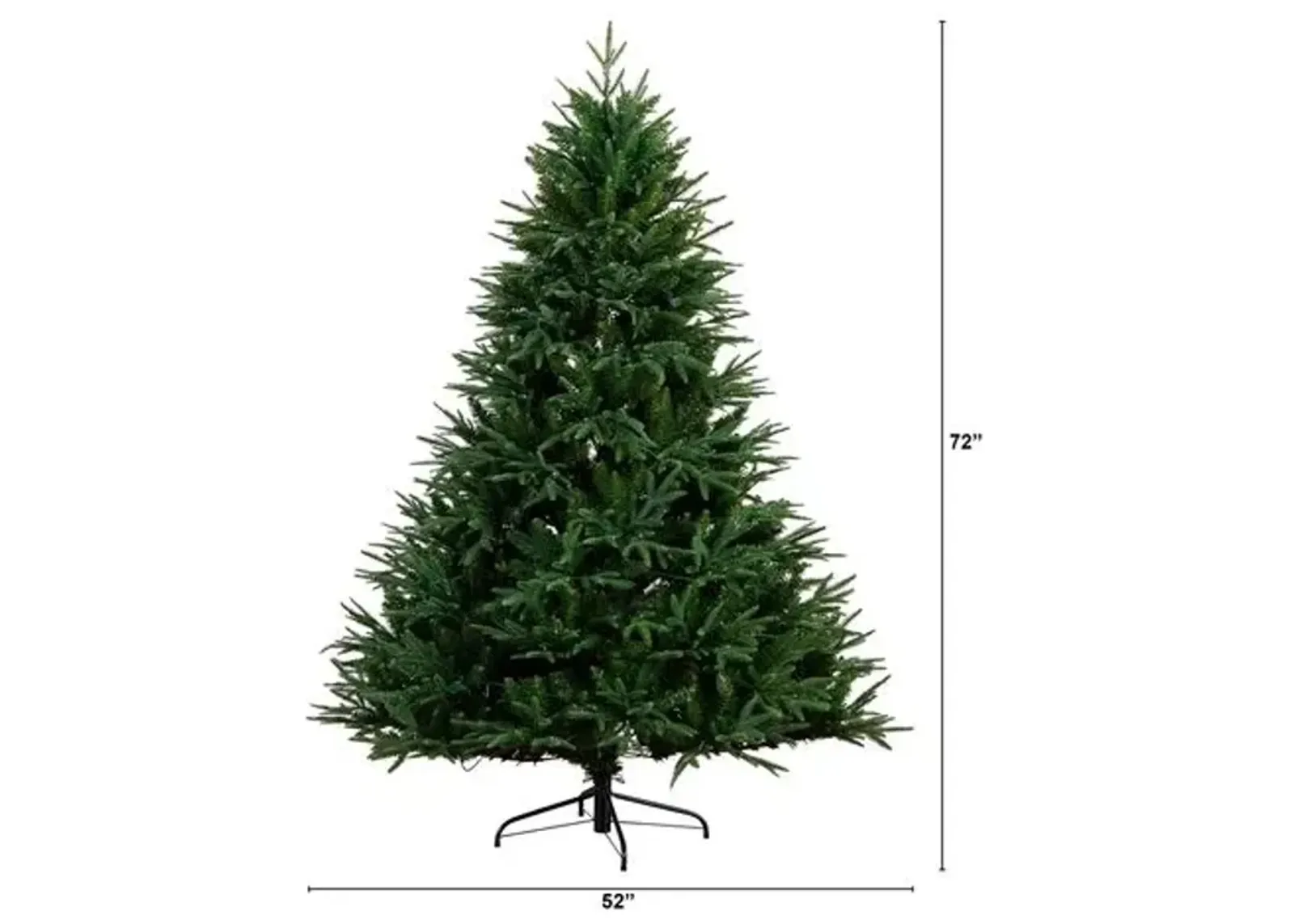 6ft. Pre-Lit Artificial Edmonton Fir Light Show Christmas Tree with Instant Connect Technology - Green