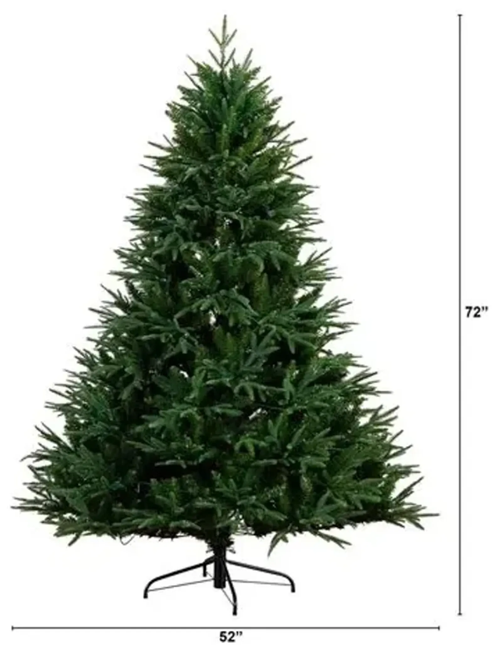 6ft. Pre-Lit Artificial Edmonton Fir Light Show Christmas Tree with Instant Connect Technology - Green