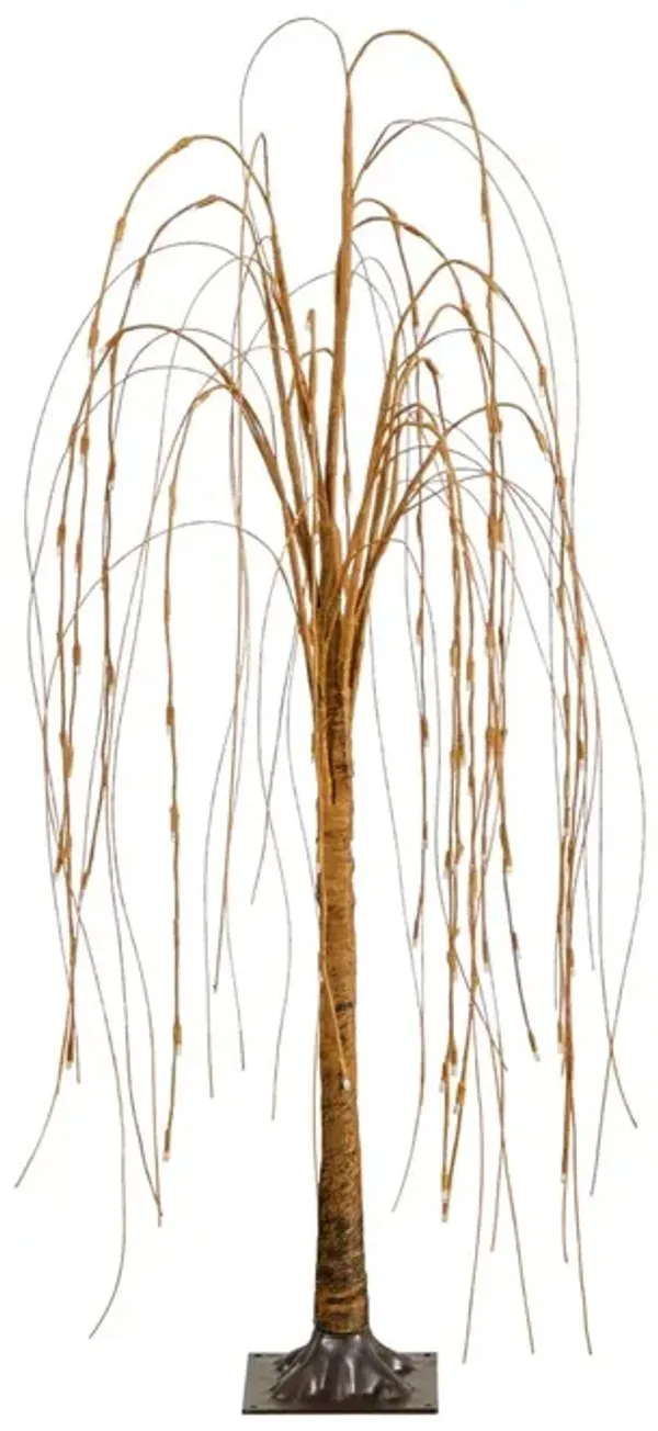 4ft. Pre-Lit Artificial Willow Tree