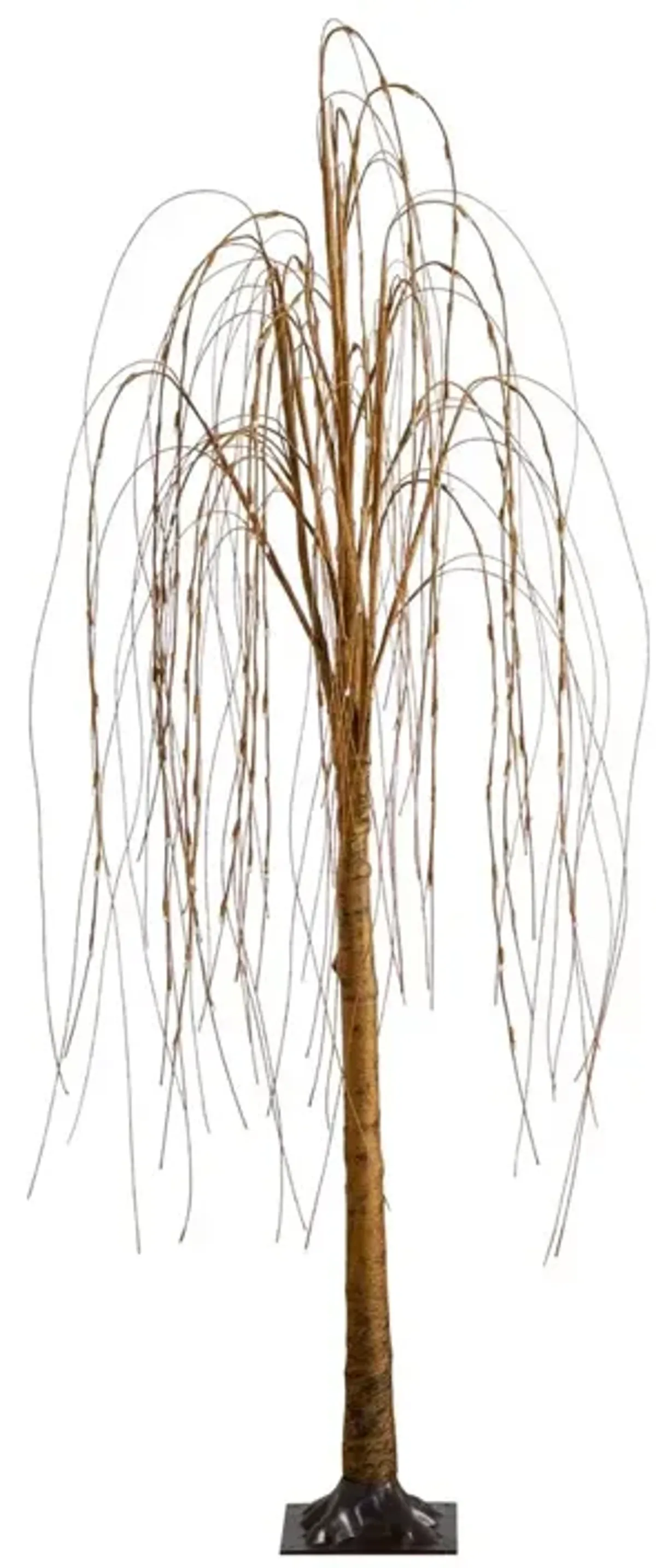 6ft. Pre-Lit Artificial Willow Tree