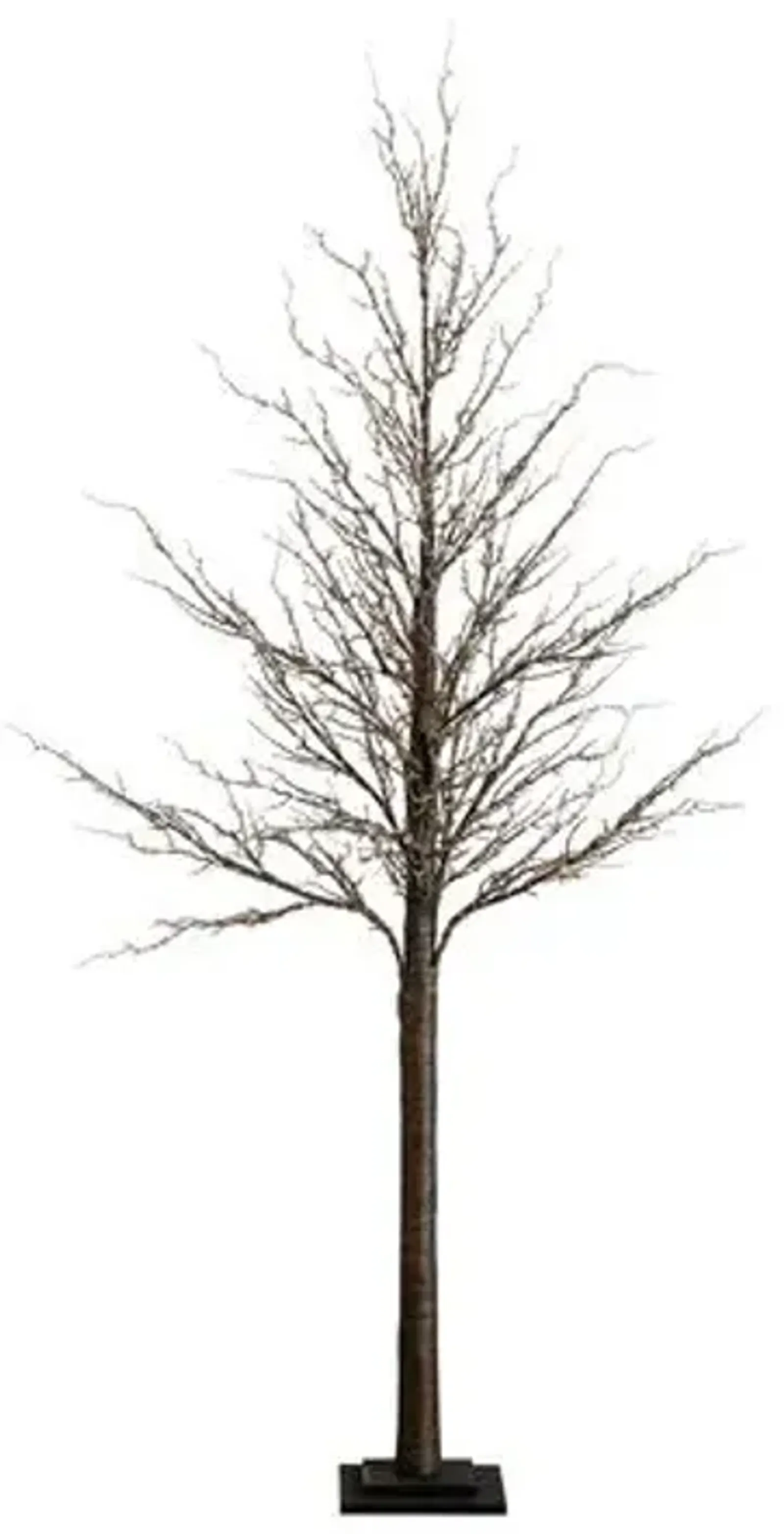 6ft. Pre-Lit Artificial Twig Tree - Green