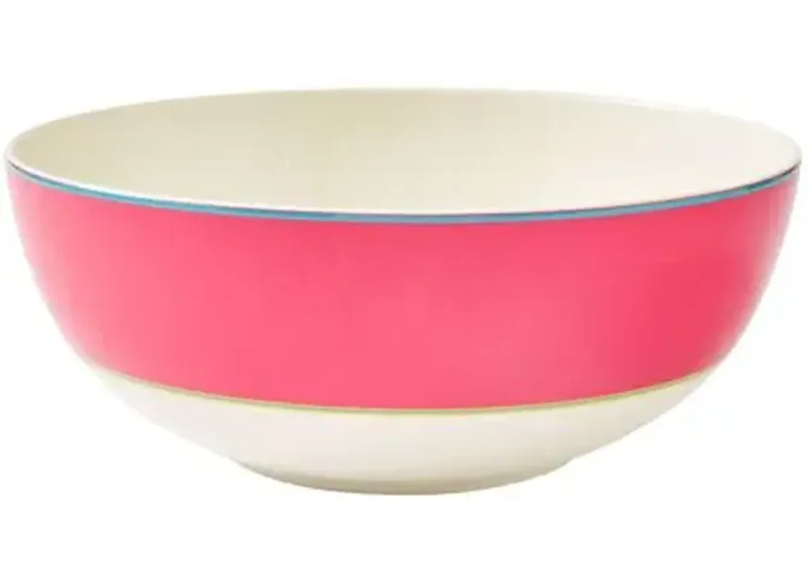 Calypso Serving Bowl - Pink - Kit Kemp