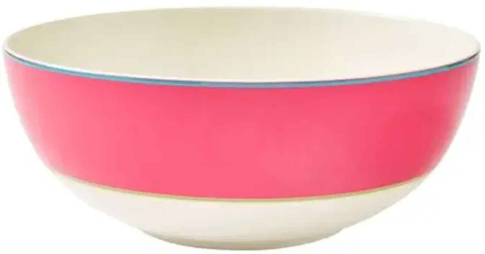 Calypso Serving Bowl - Pink - Kit Kemp