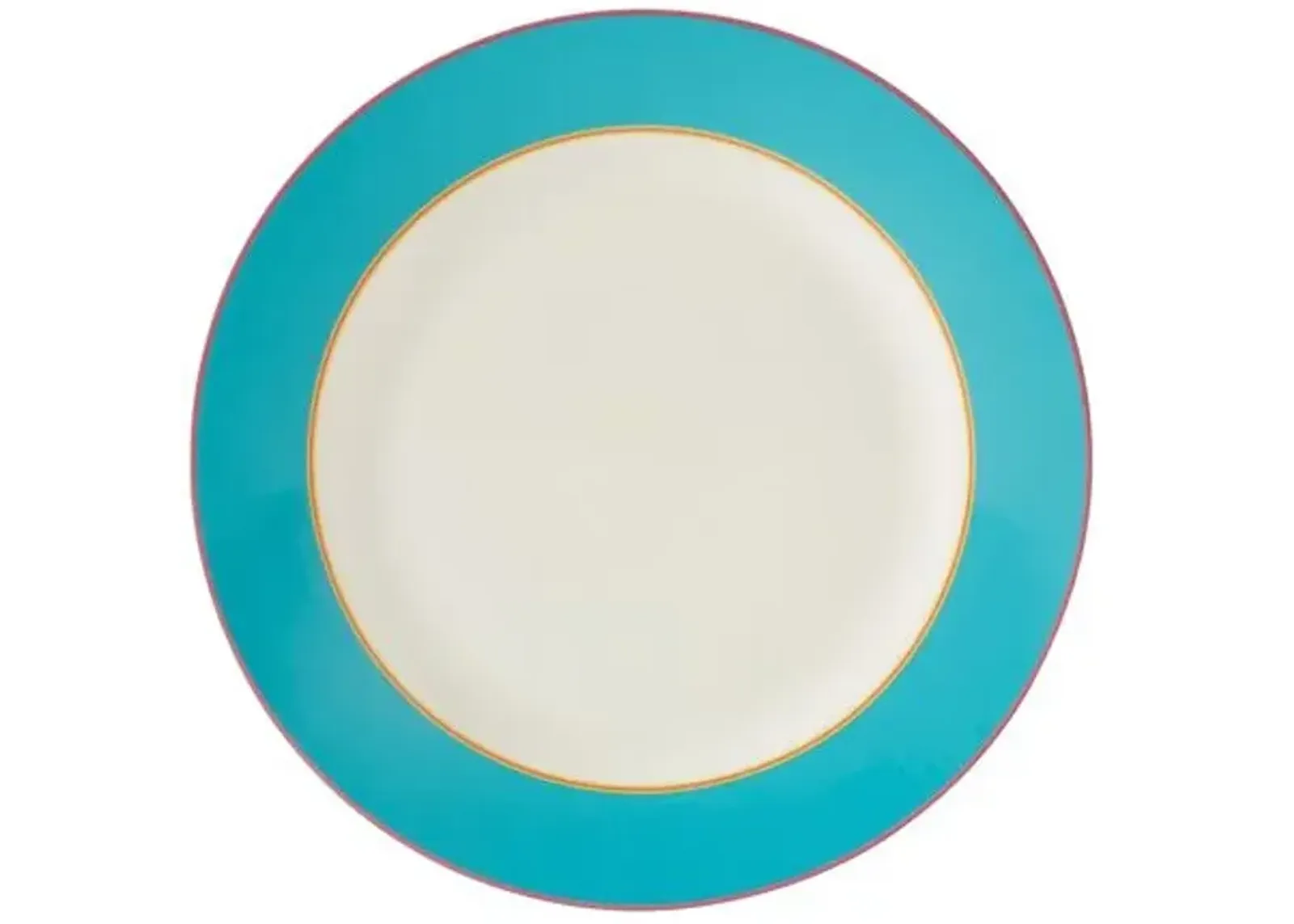 Calypso Platter 13" - Turquoise - Kit Kemp - Blue